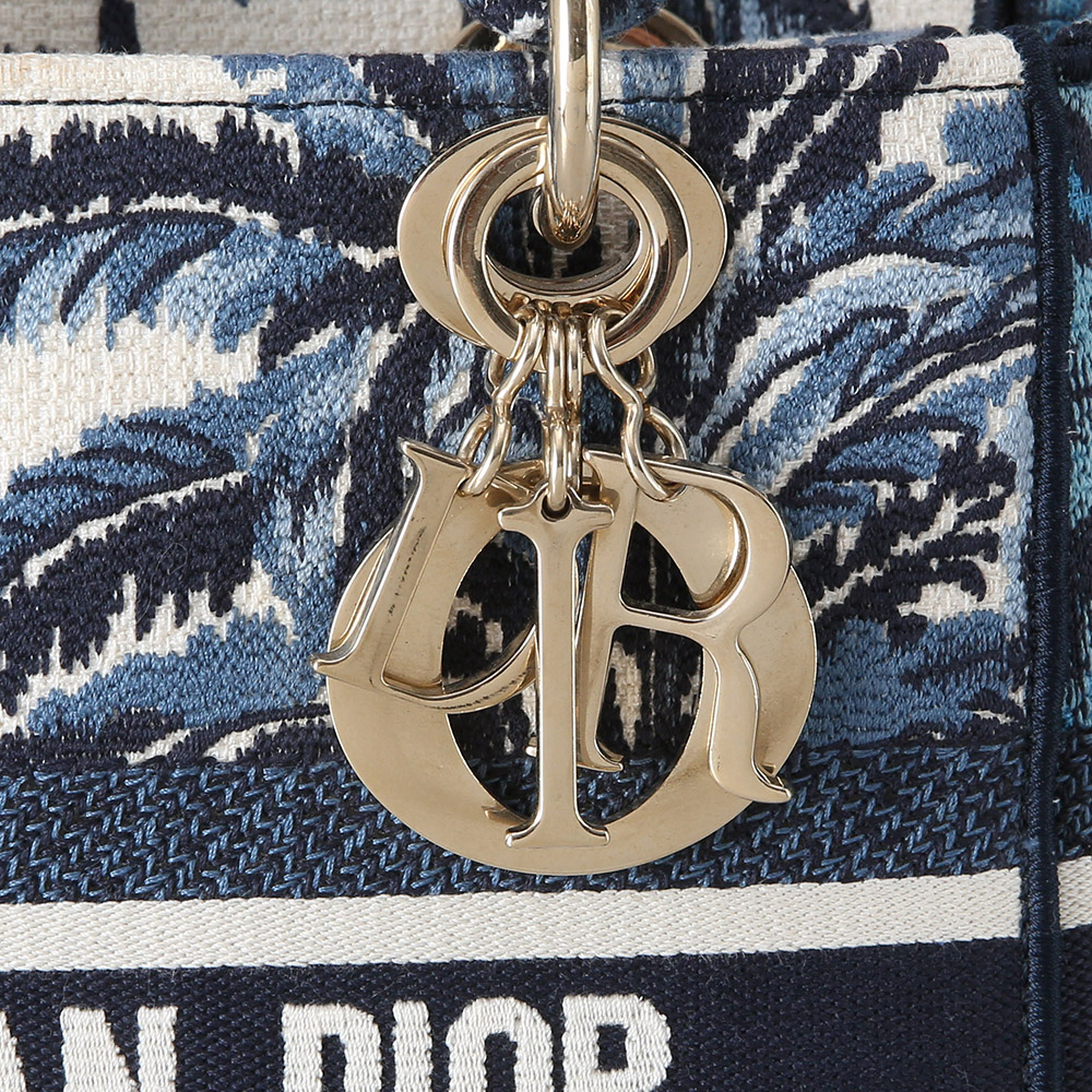 CHRISTIAN DIOR(USED)크리스찬 디올 LADY D-LITE 미디엄 백